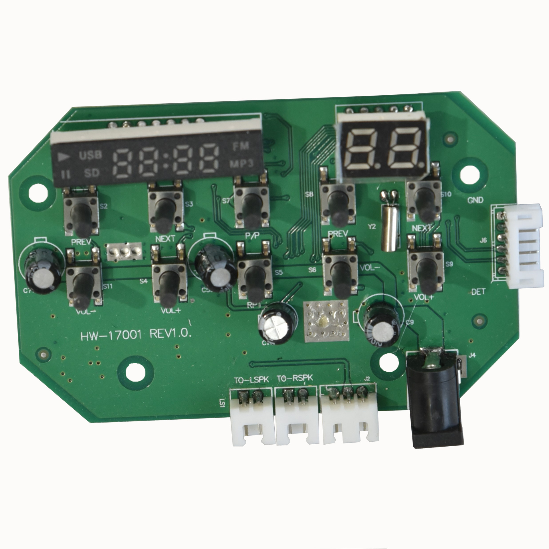 电子功德箱pcb定制设计 厂家定制设计加工电子功德箱电路板pcb