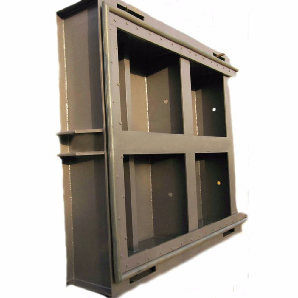 叠梁钢闸门工期短手提铝合金叠梁门不锈钢叠梁闸门水位控制闸