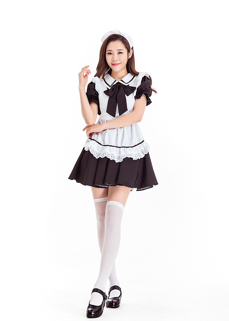 实拍 猫女郎女仆装餐厅服务员服侍女服装 动漫服装女佣装