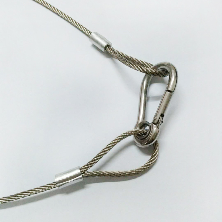 专业定制插编钢丝绳吊绳 钢丝绳吊索具 钢丝绳打端子 钢丝安全绳