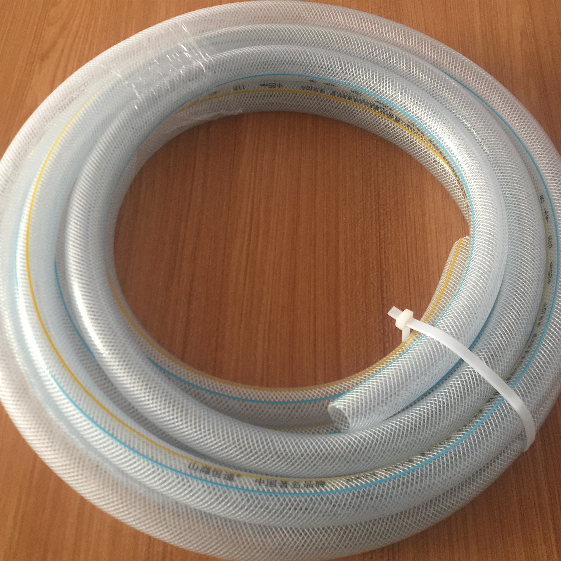 pvc蛇皮纤维螺旋线管 园林网纹管塑料增强软管 透明水管1寸4分6分