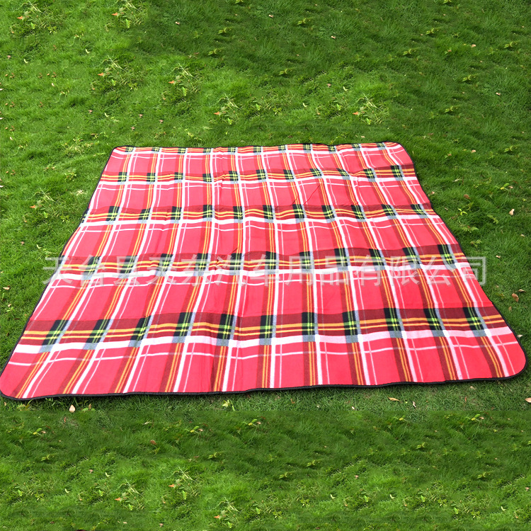 大量定制 格子布野餐垫 防潮野餐垫 销售野餐垫