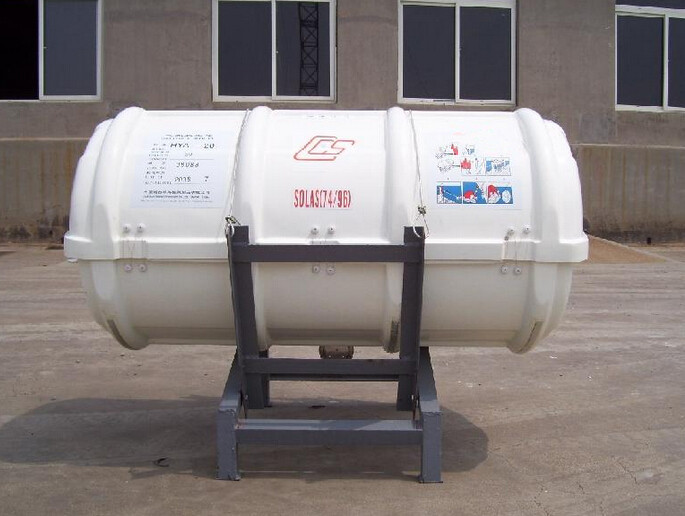 厂家热销 自扶正救生筏 新标准救生筏 ccs证书和zy证书