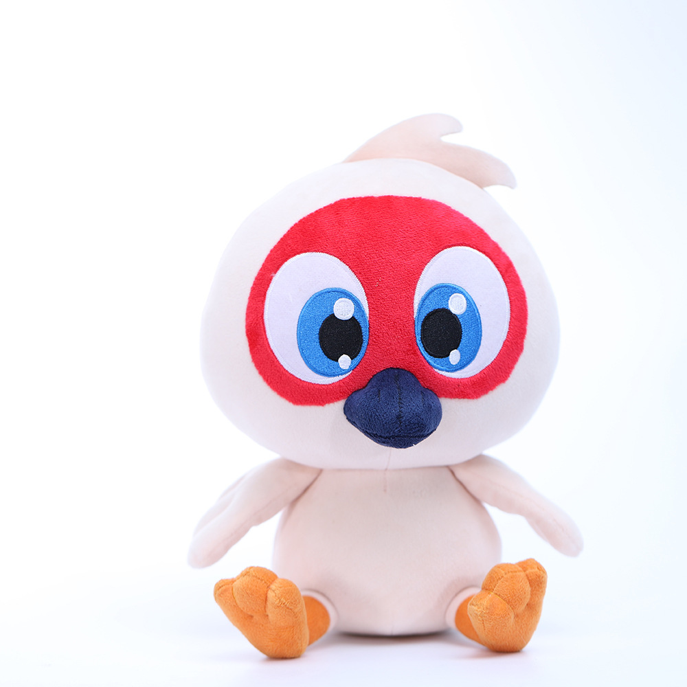 鸟新颖源头定制毛绒玩具厂家定制玩偶创意小鸡吉祥物可加logo