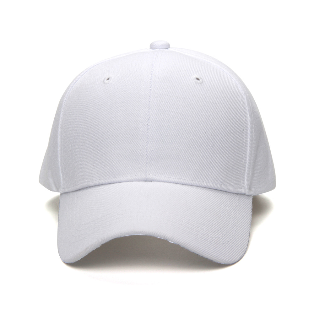 空白棒球帽现货光板棒球帽定制logo广告帽定制刺绣印刷帽子