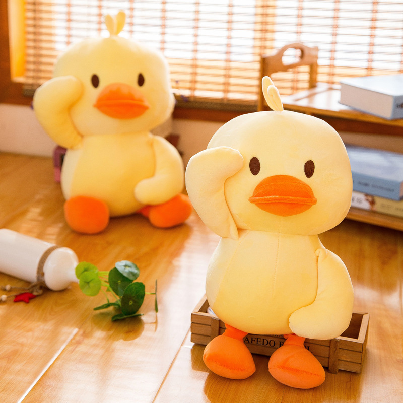 Foreign Trade Popular Style Online Influencer Duck Hot Sale TikTok Toys Little Yellow Duck Doll Children's Gift Plush Toys Wholesale