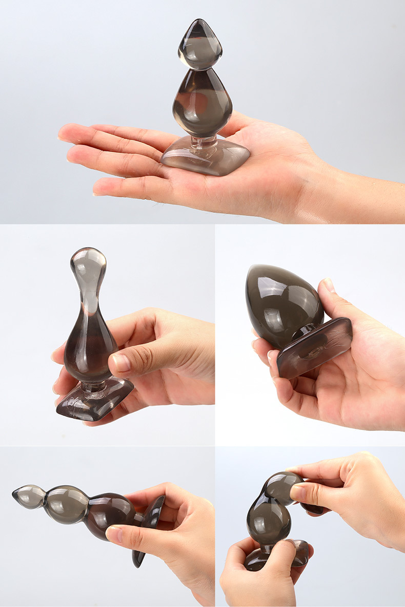 舒陌萌宝贝拉珠萌葫芦4件套后庭肛塞肛门自慰器成人情趣用品批发