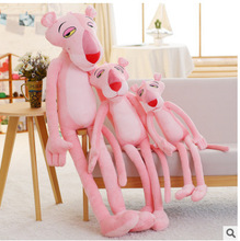 澳捷尔粉红豹毛绒玩具可爱顽皮豹公仔玩偶女生儿童礼物一件代发