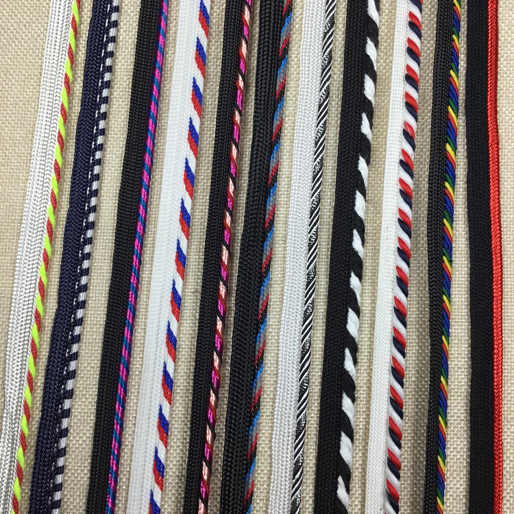 厂家直销 多款式子母带服装家纺侧边夹条镶边嵌条子母带滚边绳带