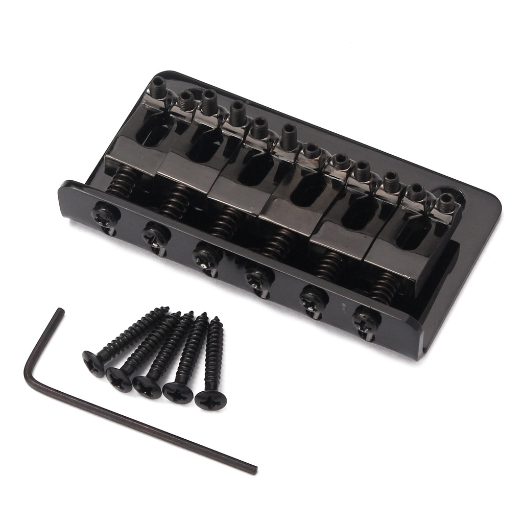 吉他琴桥黑色 6弦琴桥