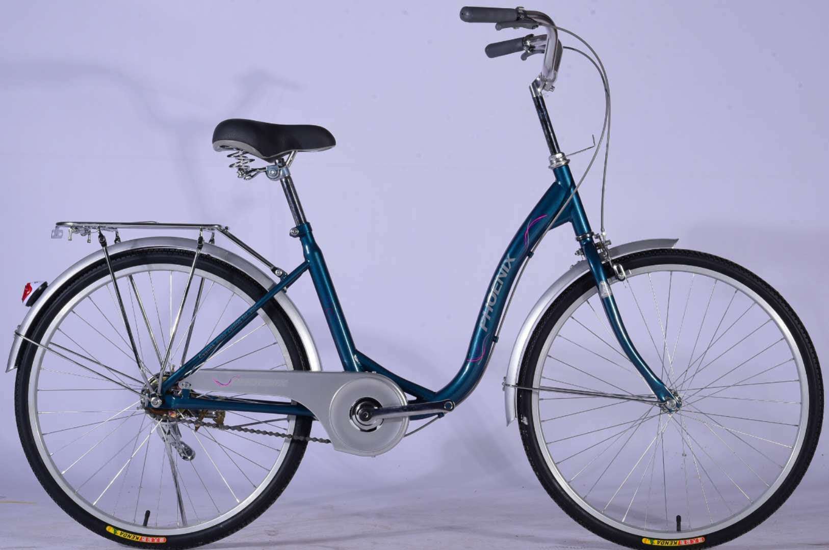 自行车女式24寸轻便代步单车普通成人学生城市淑女通勤车