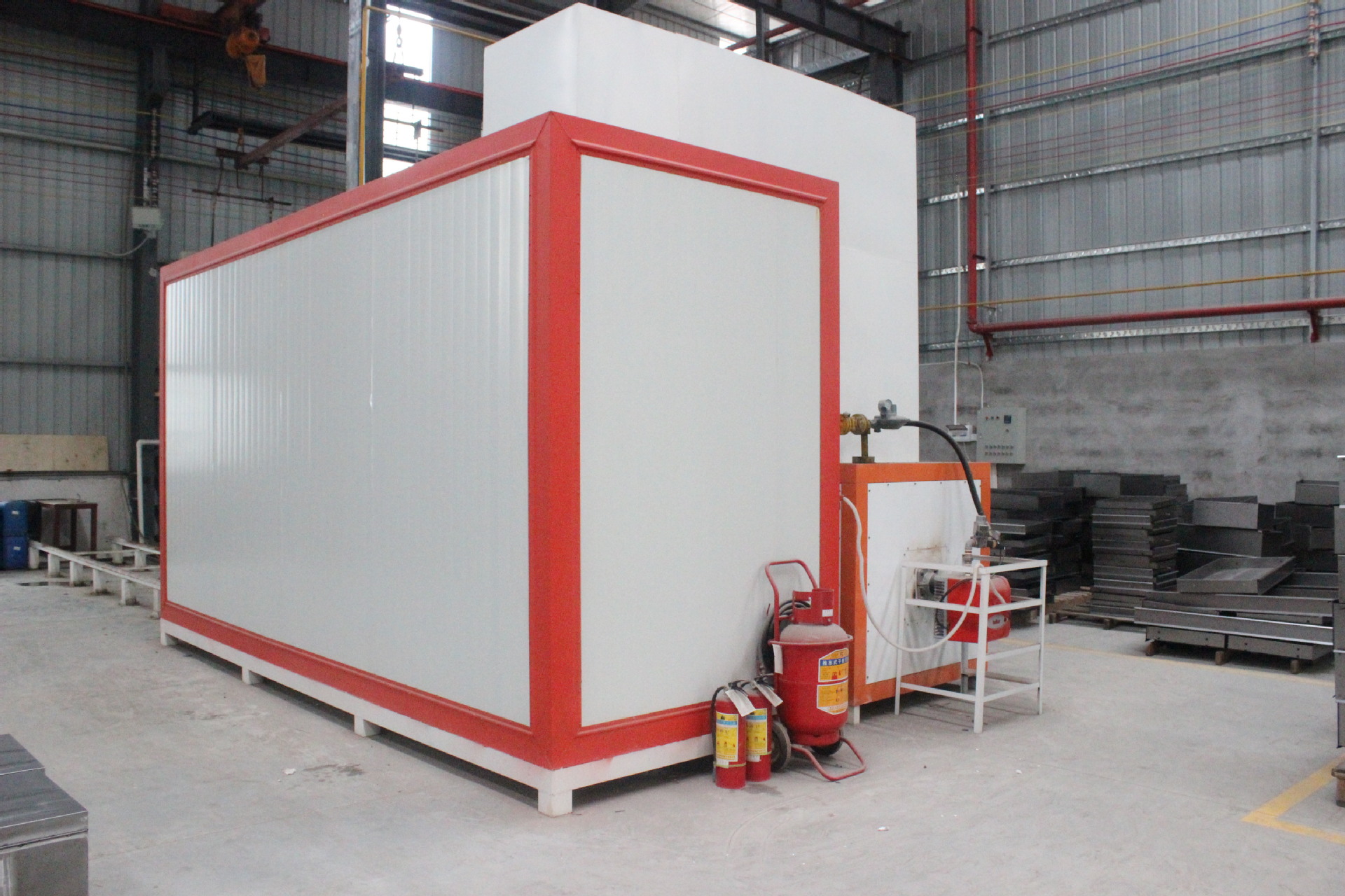 定制尺寸喷涂设备面包炉工业烤炉涂装设备烤漆房