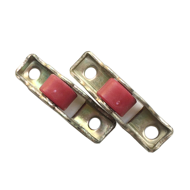 纱窗轮金刚网静音滑轮铝合金门窗五金耐磨尼龙片纱小滑轮