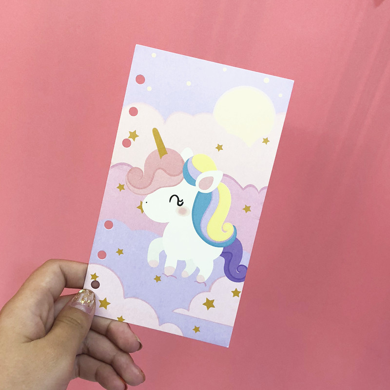 ins少女心手账本 粉色独角兽活页手帐日记本方格旅行记事笔记本子