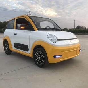 新能源时尚电动四轮汽车成人接送孩子代步车女性油电两用迷你型