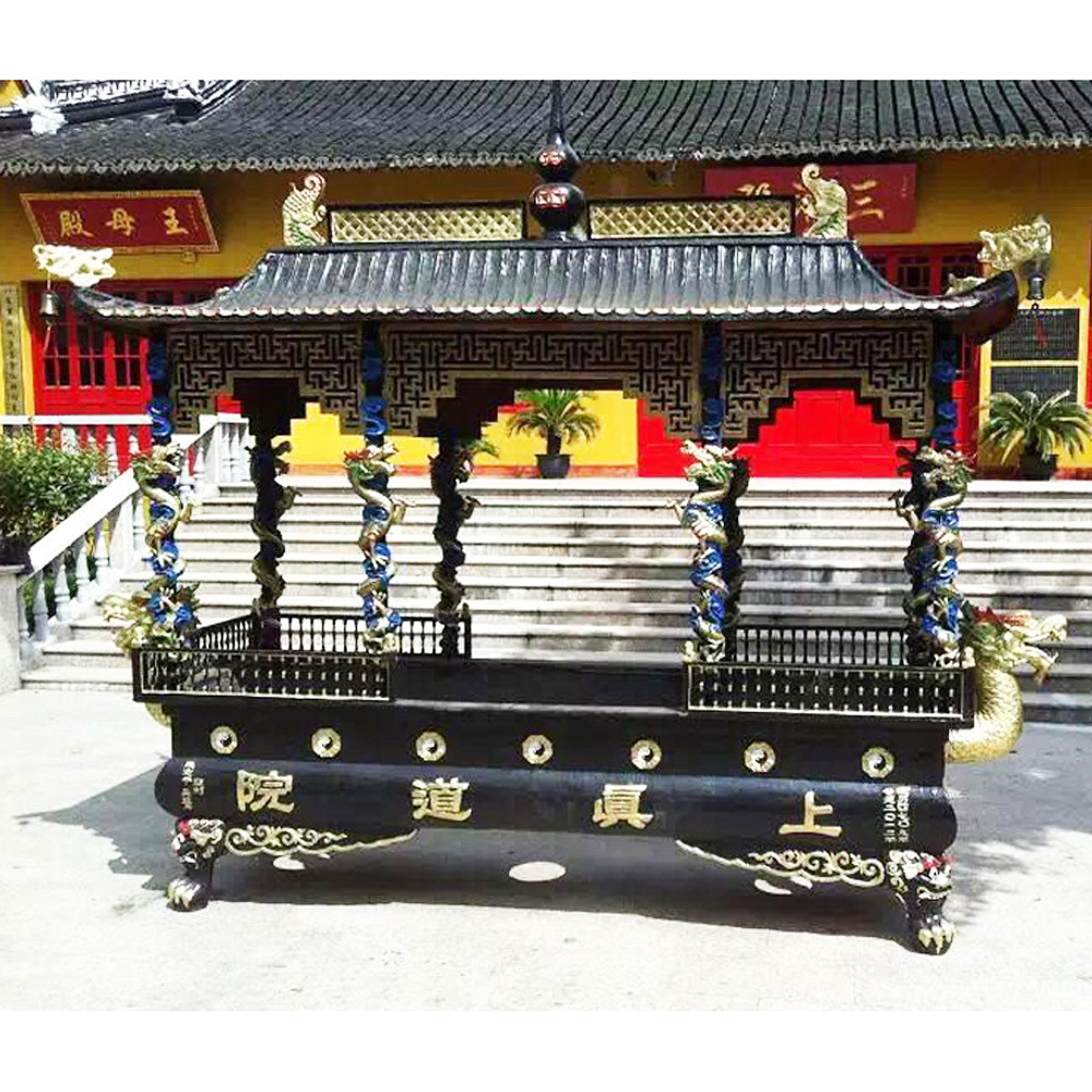 厂家定制风水铜器大香炉 铜香炉 铁香炉 寺庙祠堂大厅摆件大香炉