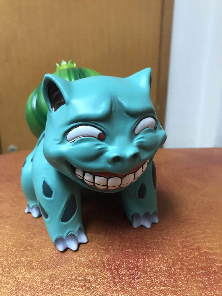 小精灵 口袋妖怪 gk 猥琐 色色表情 妙蛙种子 盒装 手办