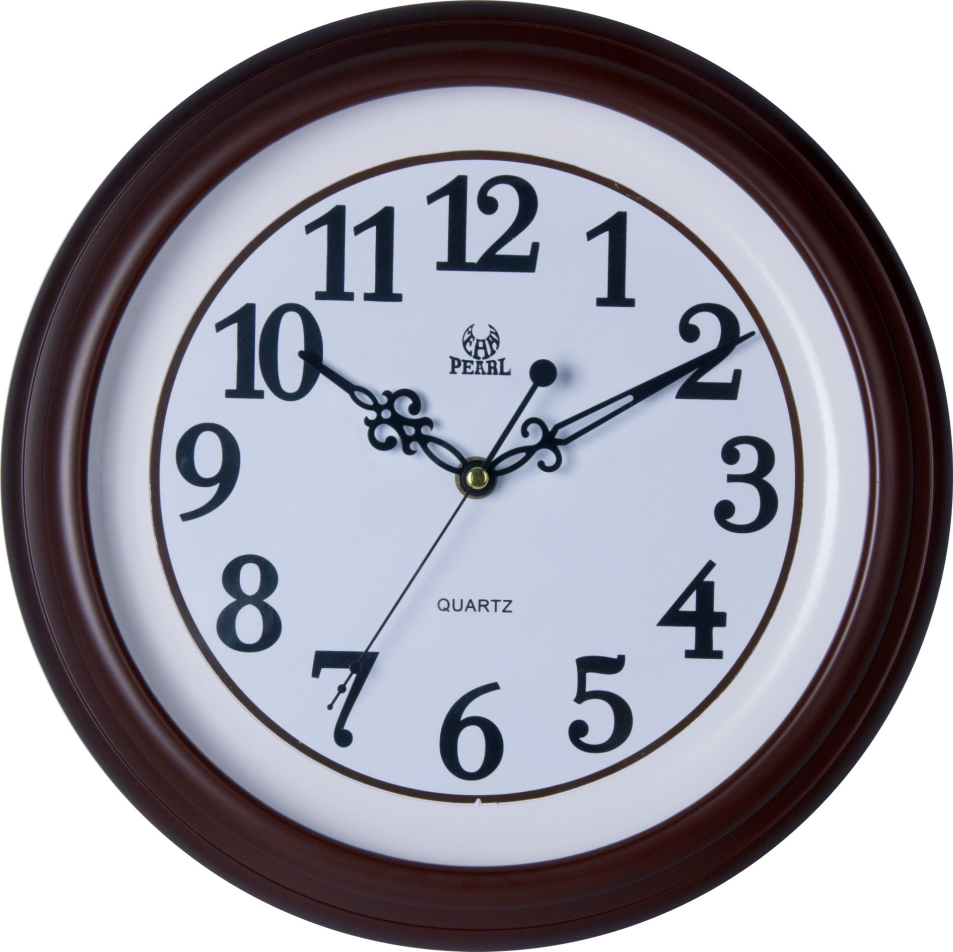 5cm 圆形挂钟 弧形挂钟 仿红木复古经典款挂钟 pearl挂钟-阿里巴巴