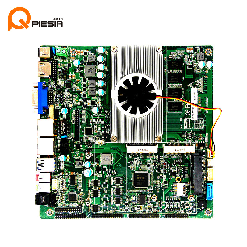 派勤n3160双千兆网口2com口无风扇自助终端机一体机itx工控主板