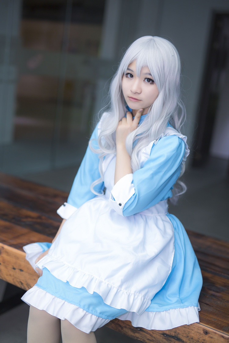 动漫周边阳炎小樱茉莉女仆装 cosplay服装衣服侍女装女佣 5101
