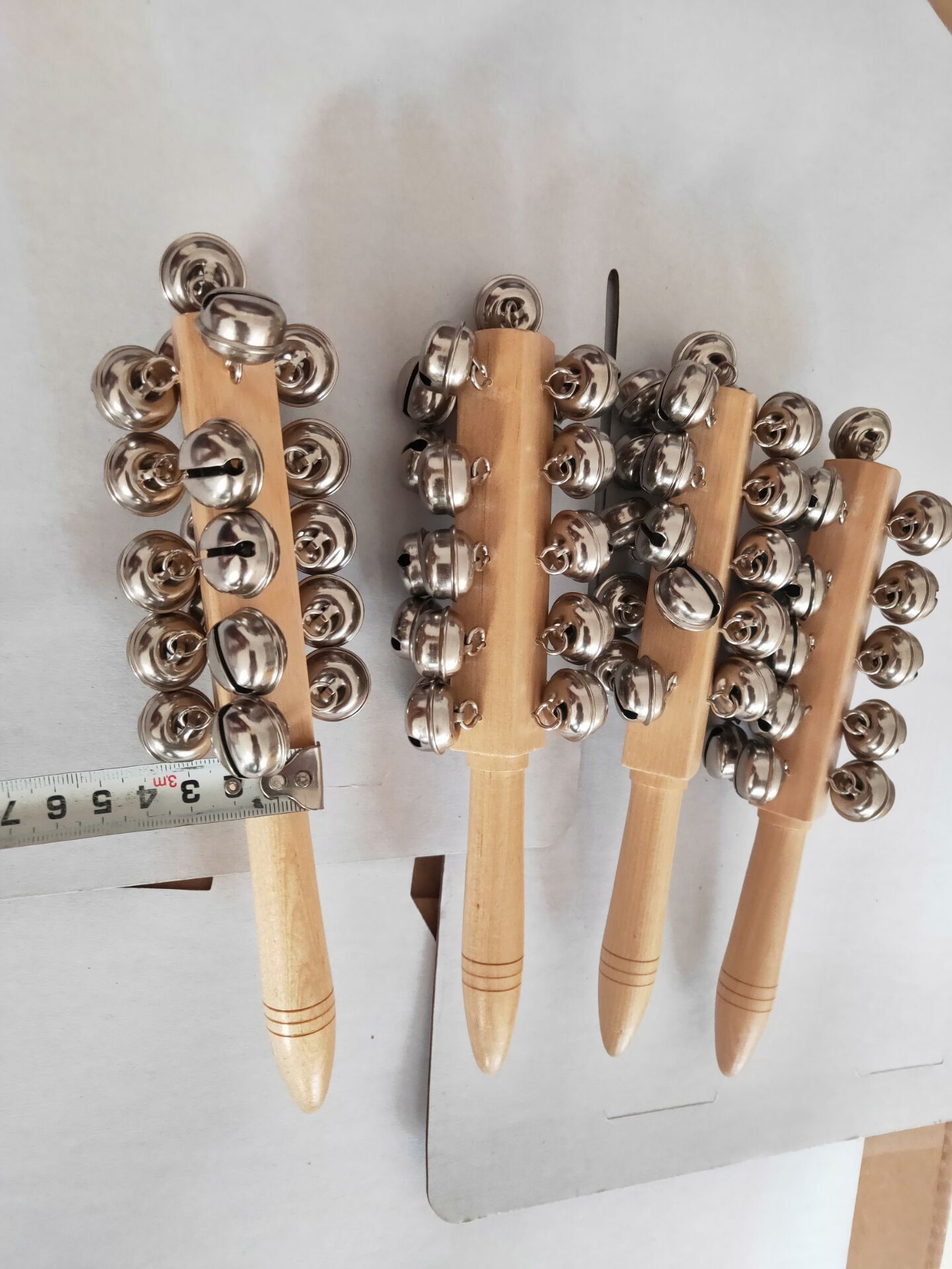 奥尔夫儿童打击乐器21棒铃手摇铃