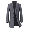 Cotton clip/Thickening optional Spring and autumn season New products men's wear Mid length version woolen coat Korean Edition Windbreaker wool Woollen cloth coat Cotton clip/Thickening optional Spring and autumn season New products men's wear Mid length version woolen coat Korean Edition Windbreaker wool Woollen cloth coat