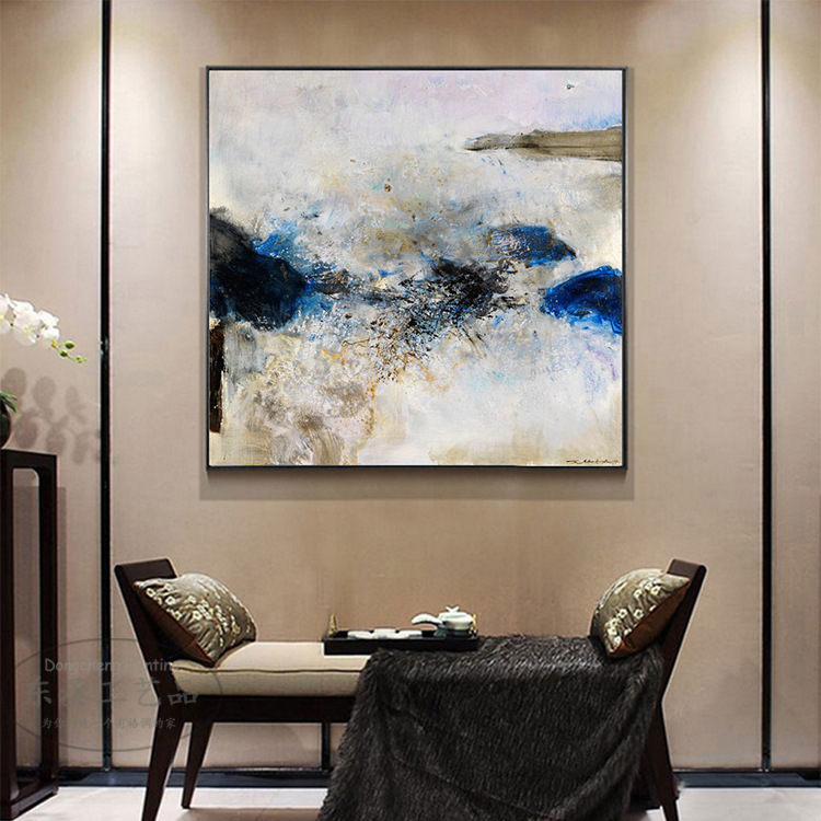 抽象油画艺术客厅装饰画现代简约卧室餐厅走廊挂画酒店宾馆壁画