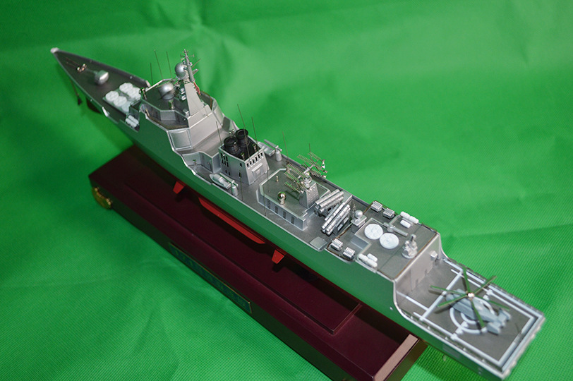 驱逐舰模型批发171驱逐舰模型,海军纪念品定制052c驱逐舰