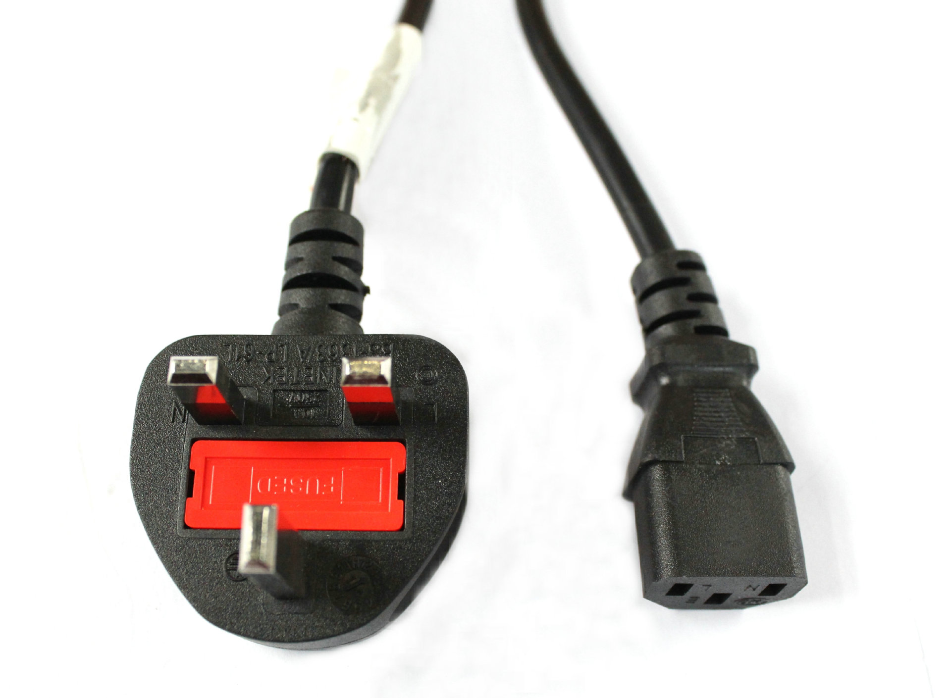 批发大英标 大英规 1.5m八8字梅花尾i插头 ac两芯电源线家用电器