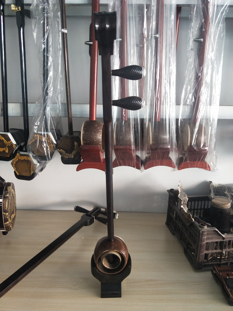 黑檀豫剧板胡 海律品牌厂家直销精品板胡 民族拉弦乐器加工定做