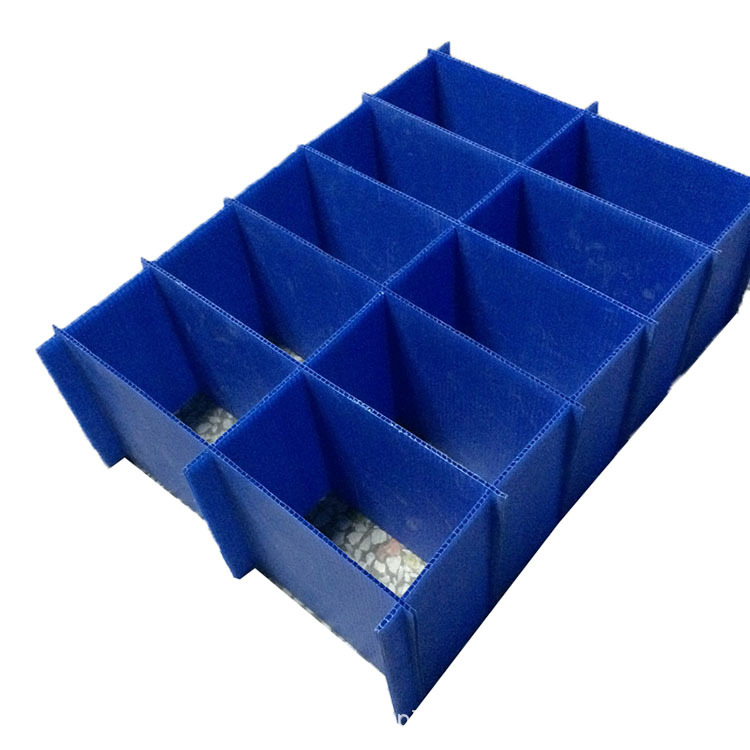 厂家直销电子厂防静电中空板刀卡 塑胶隔板 田字格塑料框架-阿里巴巴