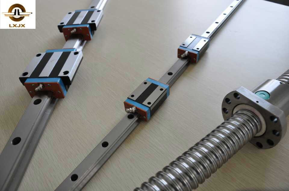 自动化设备直线导轨15导轨配法兰型滑块国产直线导轨互换利兴线轨