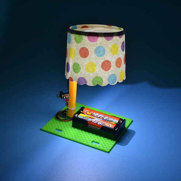 探梦科学小制作diy纸杯小台灯儿童steam小发明小学生手工科技材料