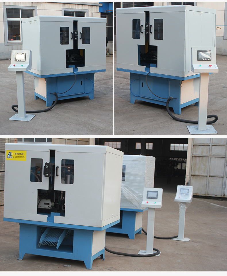 倒角机气动倒角机不锈钢管棒铁管坡口机全自动上下料圆弧倒角机