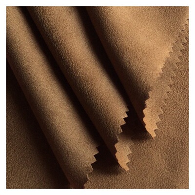 弹力麂皮绒 弹力梭织麂皮绒 弹力麂皮绒布料 四面弹力麂皮绒