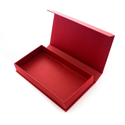 中国风长方形红色礼盒翻盖书型盒婚庆礼盒糖果饰品盒定做免费设计
