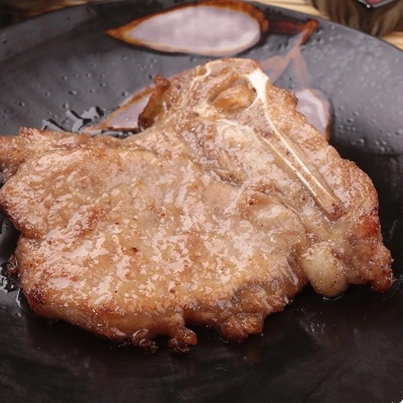 农汇t骨黑椒猪排 约10片1kg/包 便当t骨猪扒 8包/箱