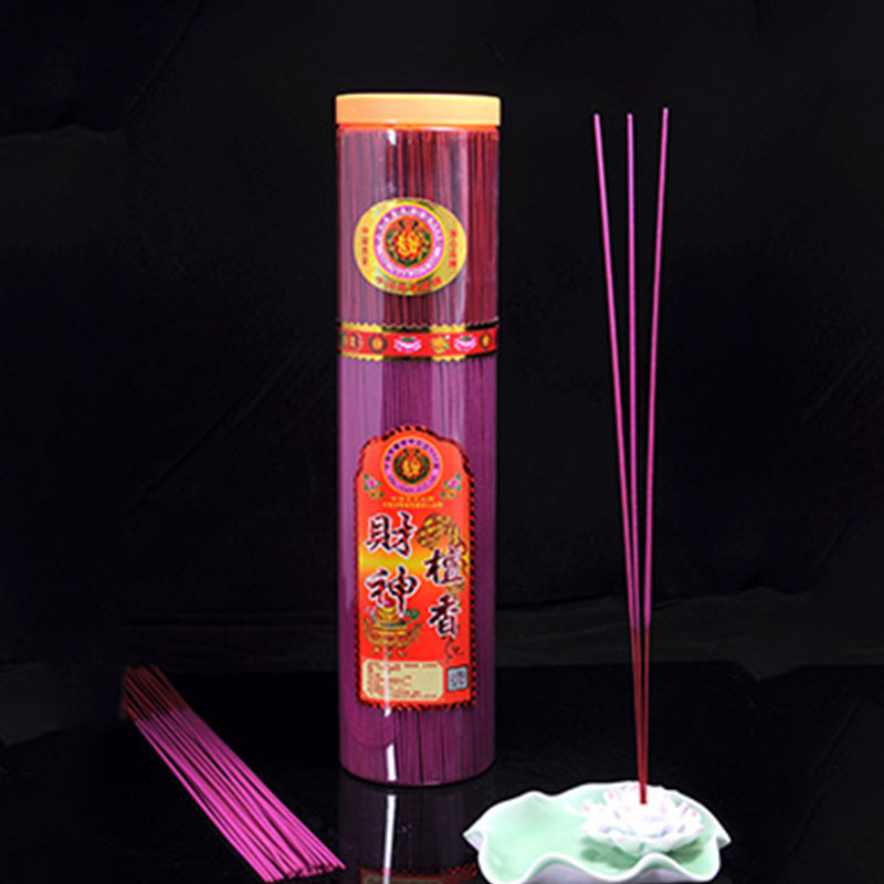 厂家批发特幼财神檀香 长好牌清香线香供香观音财神香佛香批发
