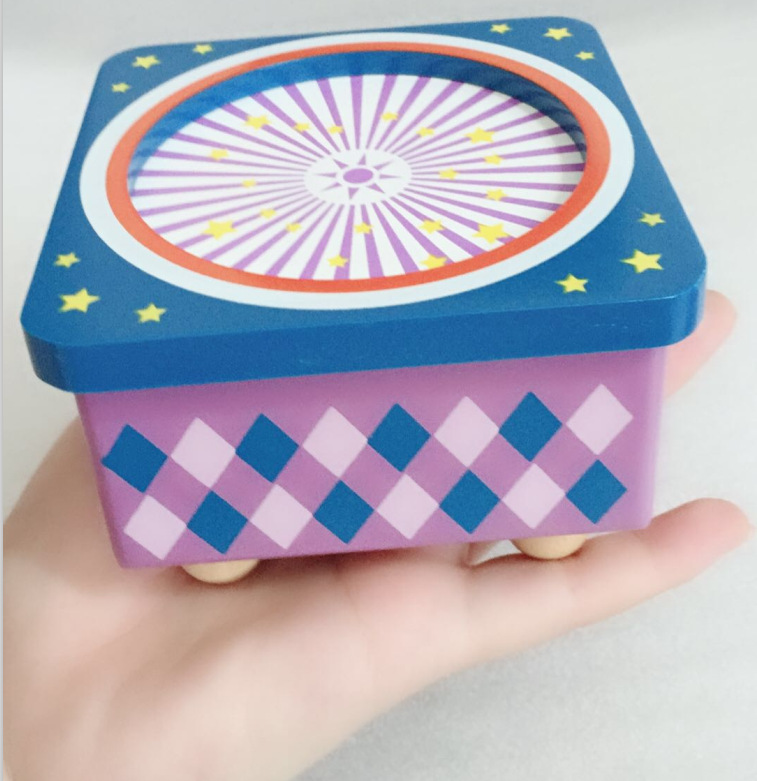 木质八音盒 小丑音乐盒儿童木制玩具娃娃人偶旋转工艺品礼品摆件