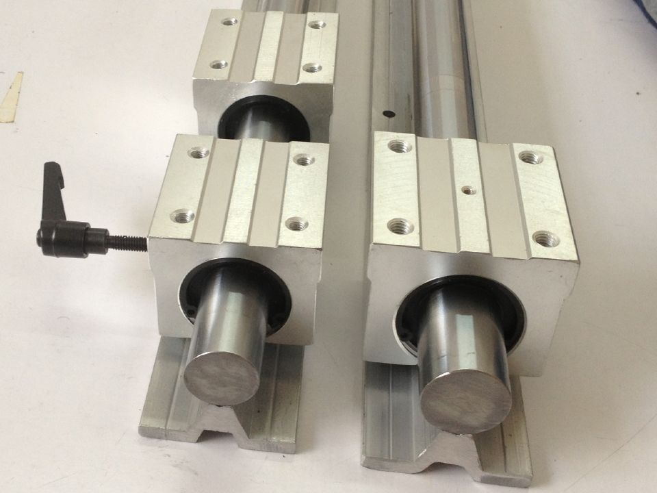 厂家定制 直线导轨滑块 铝托支撑滑动导轨 sbrc20系列圆柱导轨