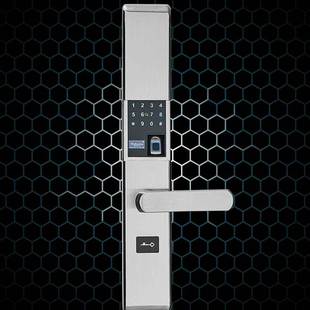 工厂直销指纹门锁家用防盗锁半导体指纹密码锁防盗门电子家用门锁