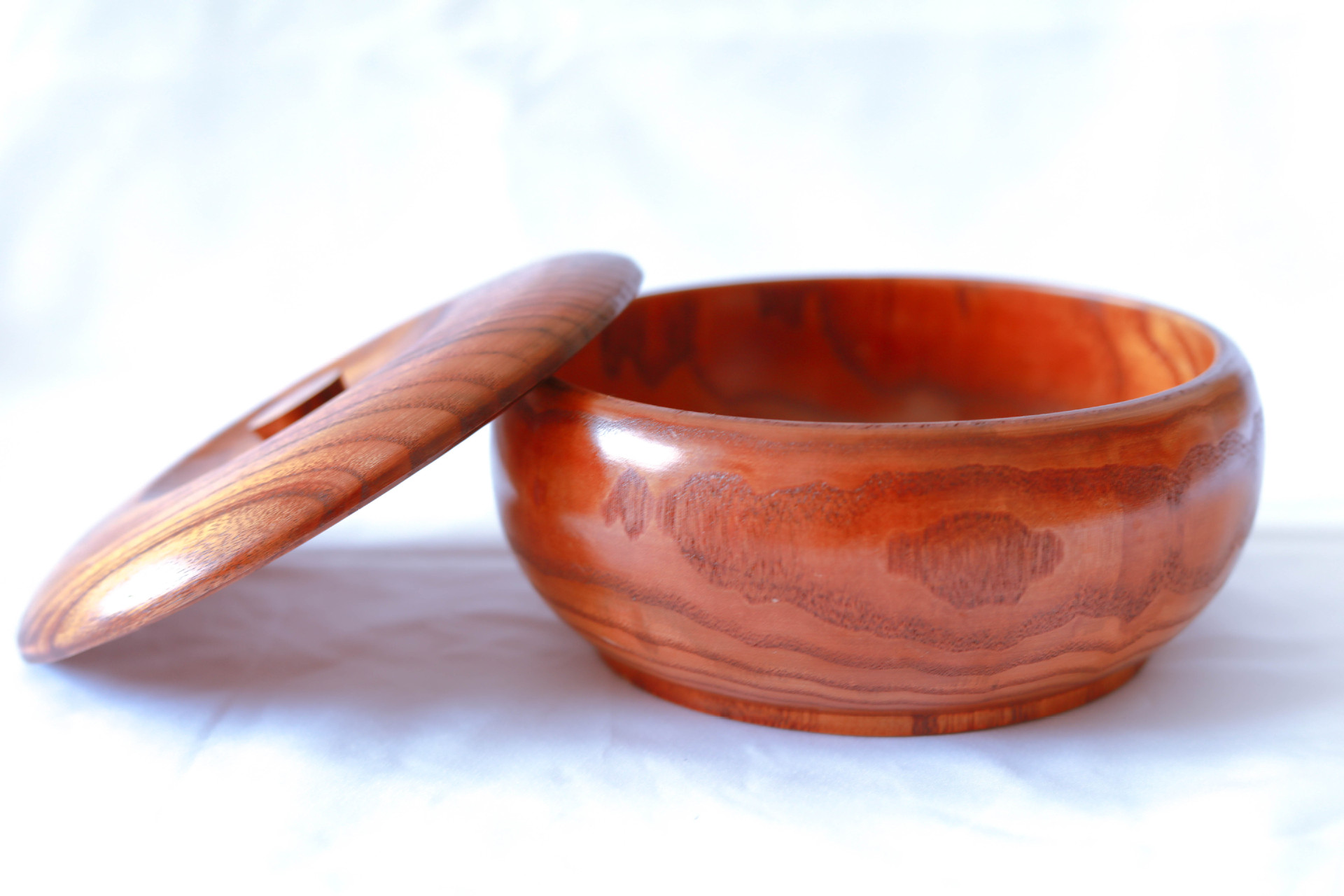 木碗带盖 复古风中式木制果盆 实木果钵汤碗菜碗批发厂家直销批发