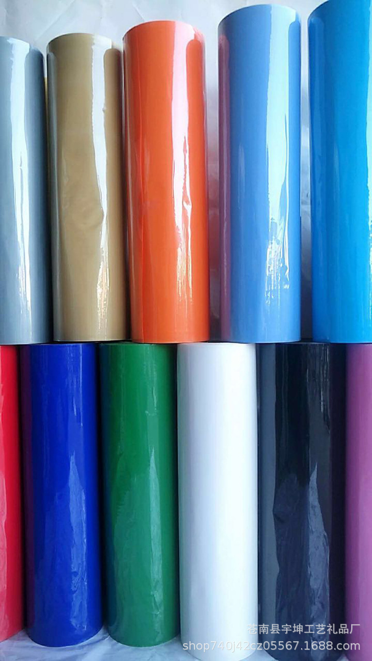 厂家生产pvc热转印刻字膜pv可打印膜反光膜pet定位转移膜批发定制