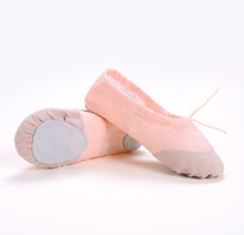 儿童舞蹈鞋 成人儿童练功舞蹈鞋 软底猫爪帆布鞋  瑜伽芭蕾舞蹈鞋
