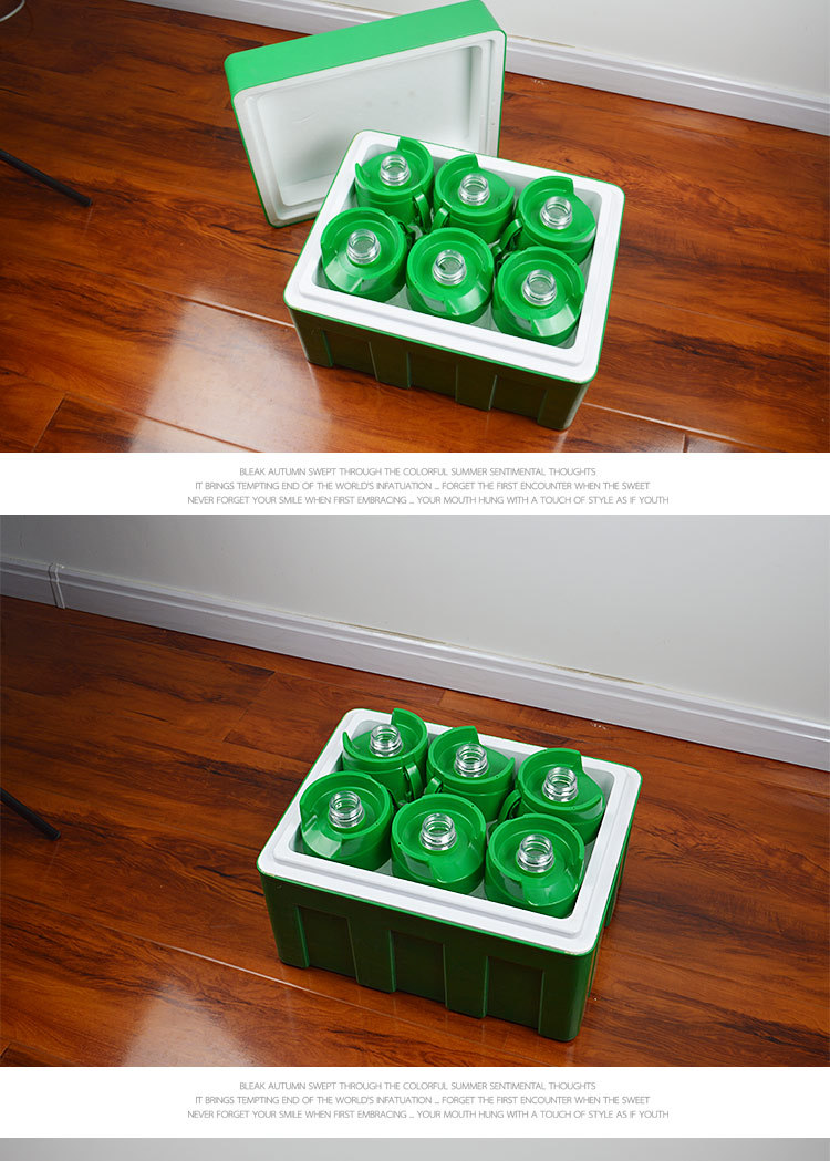 青岛啤酒箱 蔬菜保温箱生鲜食品保鲜箱 塑料车载冰箱