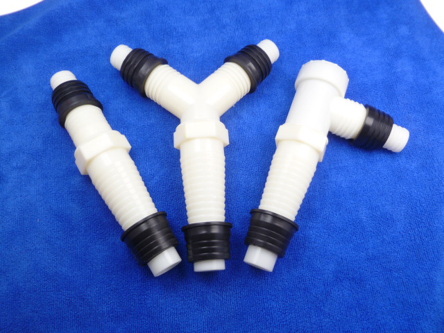 下水三通接头多功能转接头地漏出水弯头加长双洗衣机排水管对接头