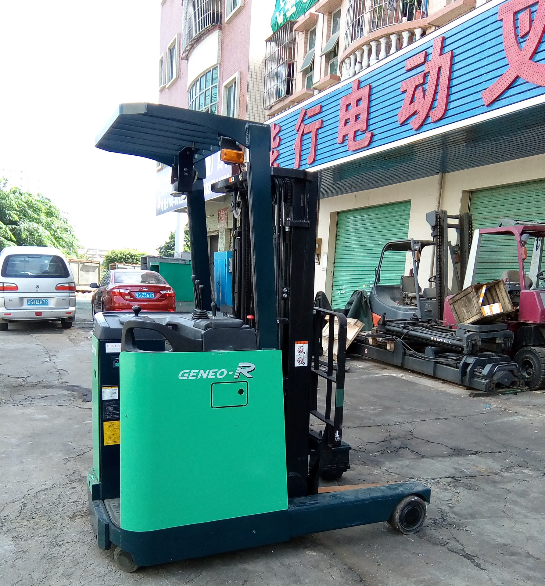 7fbr18丰田前移式电动叉车 电动堆高车出租出售