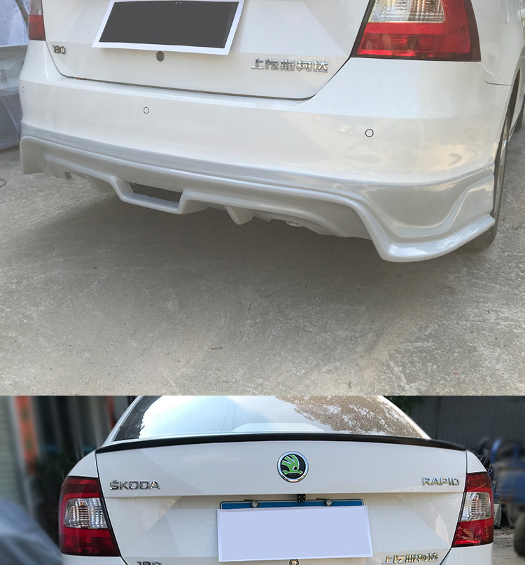 2015款斯柯达昕锐改装大小包围三厢昕锐改装包围前唇后唇侧裙