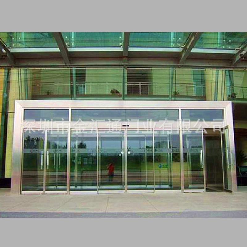 厂家直供 酒店玻璃自动感应门电子自动感应门自动平移玻璃门