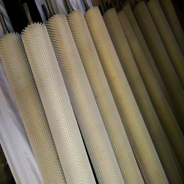 尼龙毛刷辊萝卜清洗毛刷辊清洗机滚刷白萝卜清洗擦皮机辊刷硬毛辊